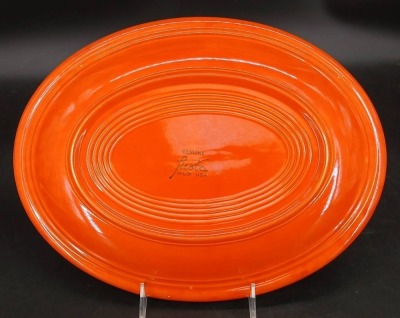 (3) Fiesta Oval Platters - 15