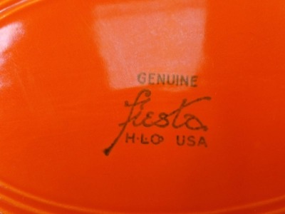 (3) Fiesta Oval Platters - 16