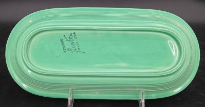 (3) Homer Laughlin Fiesta Bread Trays - 4