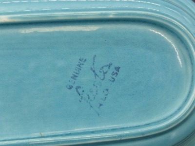 (3) Homer Laughlin Fiesta Bread Trays - 10