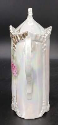 Porcelain Chocolate Pot with (4) Cups - 3