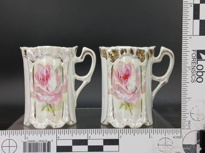 Porcelain Chocolate Pot with (4) Cups - 10
