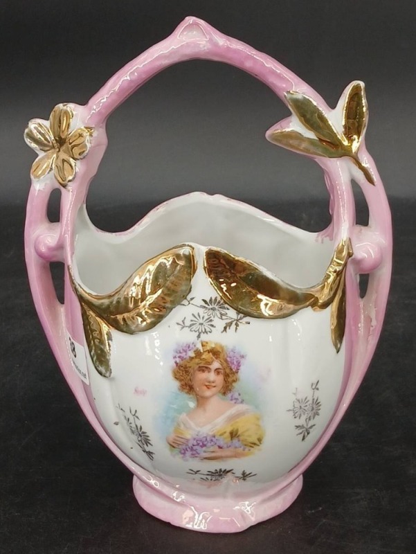 Porcelain Decorative Basket