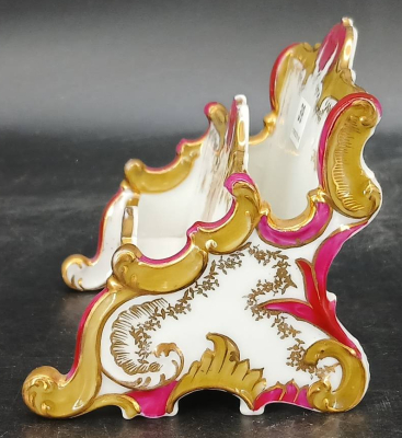 Carlsbad Austria Porcelain Letter Holder - 2