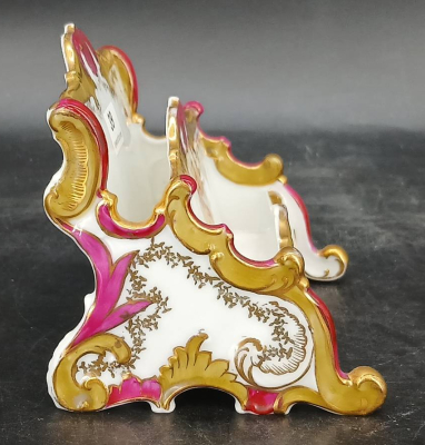 Carlsbad Austria Porcelain Letter Holder - 4