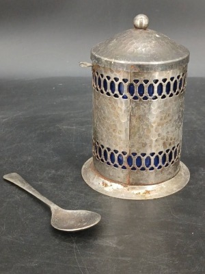Leonard Silverplate Coffee Canister - 3