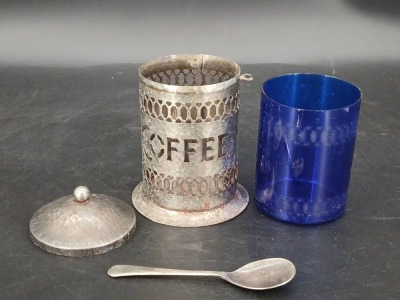 Leonard Silverplate Coffee Canister - 4