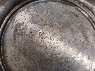 Leonard Silverplate Coffee Canister - 6