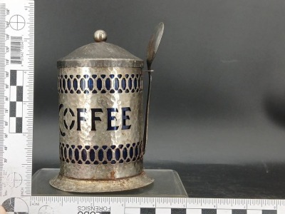 Leonard Silverplate Coffee Canister - 7