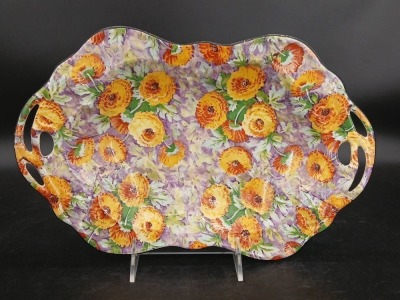 (5) Crown Ducal Marigold Chintz pieces - 2
