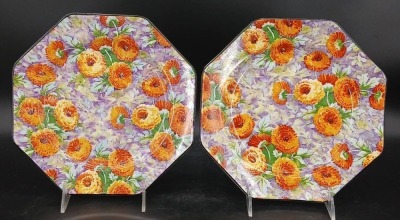 (5) Crown Ducal Marigold Chintz pieces - 15