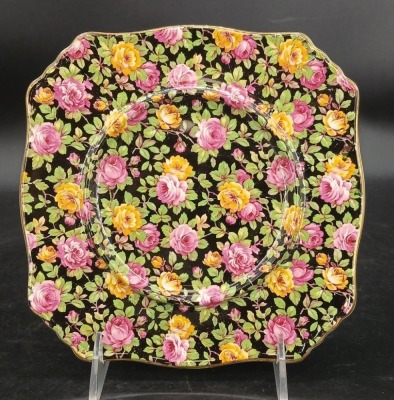 Royal Winton Beeston Chintz Dish & Plates - 2