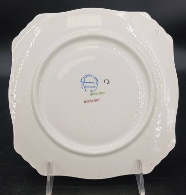 Royal Winton Beeston Chintz Dish & Plates - 4