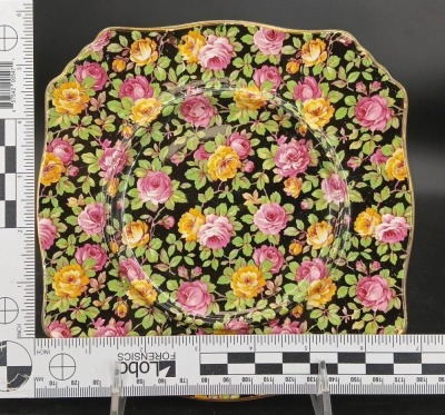 Royal Winton Beeston Chintz Dish & Plates - 6