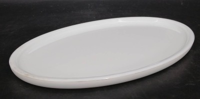Hand-Painted Milk Glass Vanity Set - 21