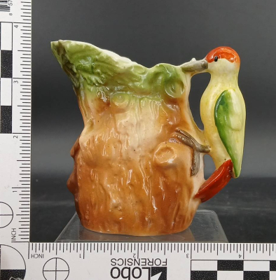 (3) German Bird-Themed Ceramic Creamers - 14