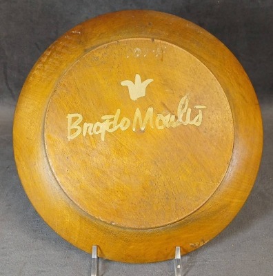 Painted Decorative Plates and Insert - 12