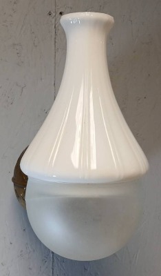 Angle Lamp Co. Wall Mount Oil Lamp With Shade - 3