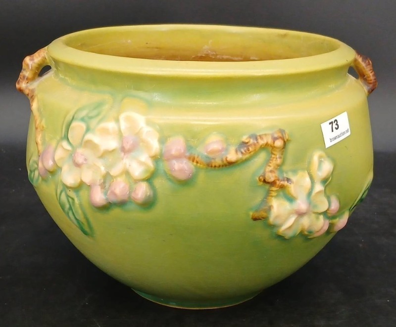 Roseville Pottery Apple Blossom 301-6" Jardiniere