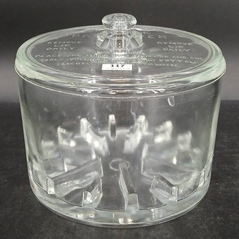 Sanitary Cheese Preserver Jar with Lid