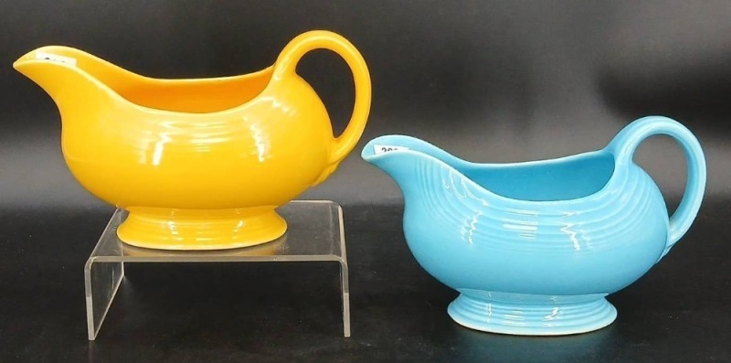 (2) Fiesta Gravy Boats