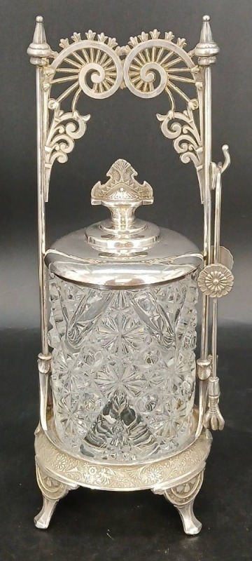 Wilcox Silver Plate Co. Pickle Castor Set