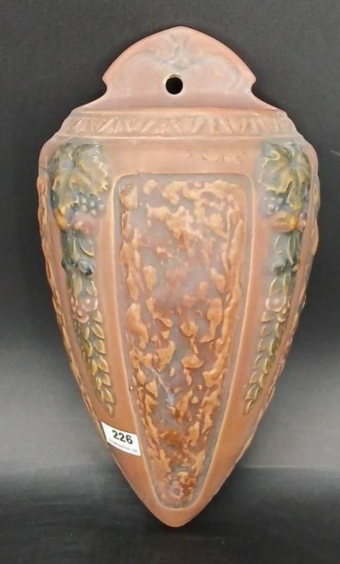 Roseville Pottery Florentine I Wall Pocket