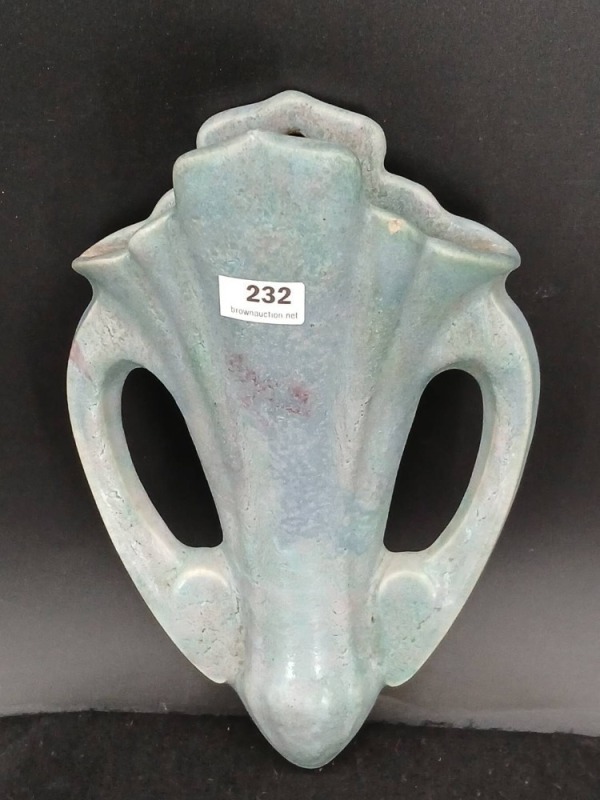 Roseville Pottery Carnelian II Wall Pocket