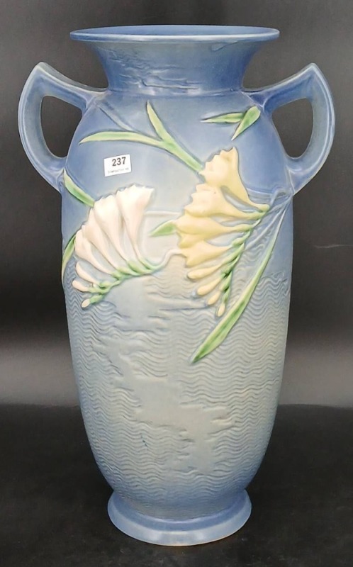 Roseville Pottery Freesia Vase