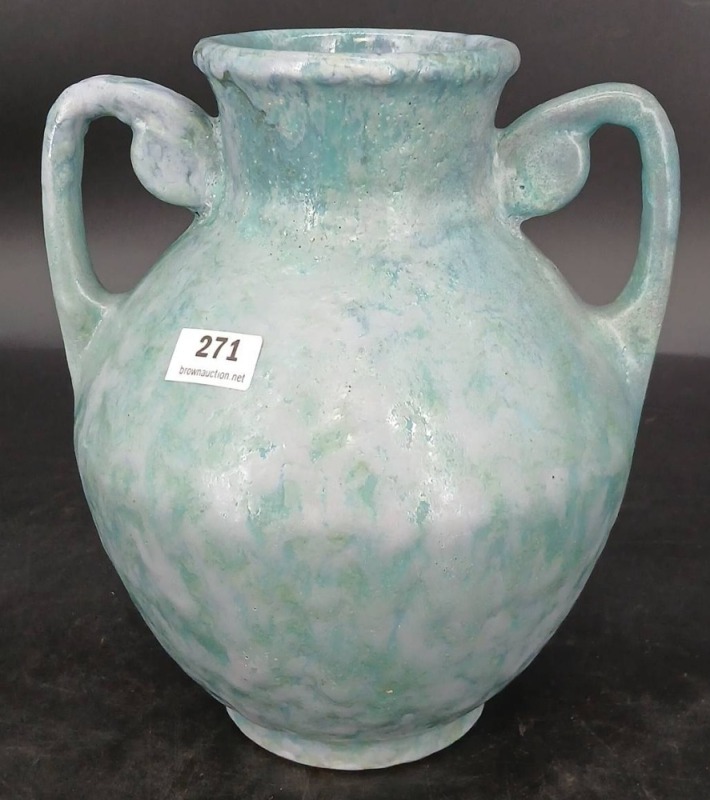 Roseville Pottery Carnelian II Double Handle Vase