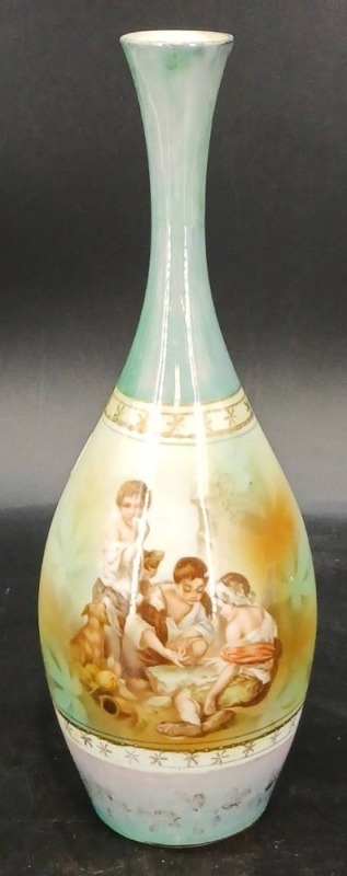 RS Suhl Porcelain Scenic Vase