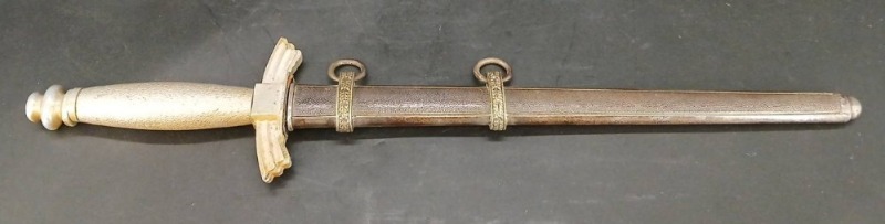 10-Inch Blade Dagger with Scabbard
