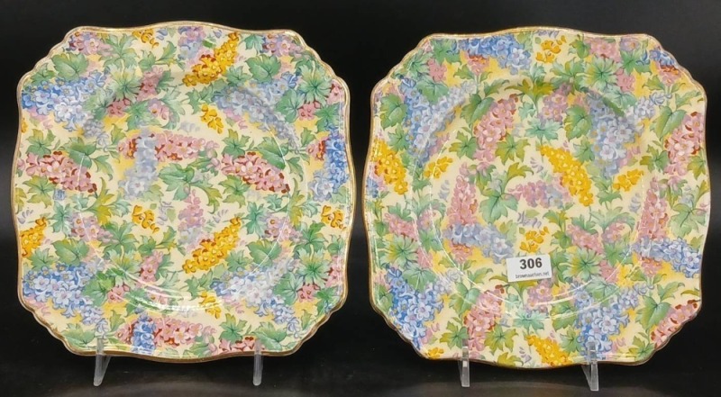 (2) Royal Winton Grimwades Somerset Plates