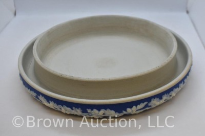 Wedgewood Jasperware cheese keeper or serving dome, blue - 5