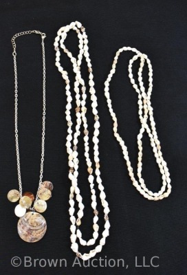 Assortment of jewelry incl. shell necklaces, etc. - 3