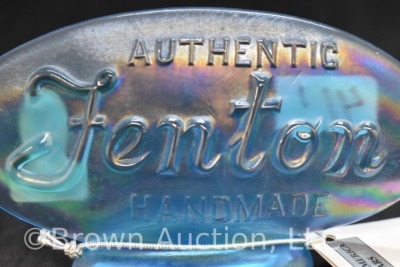 Fenton dealer sign, blue - 7