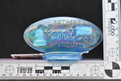 Fenton dealer sign, blue - 10