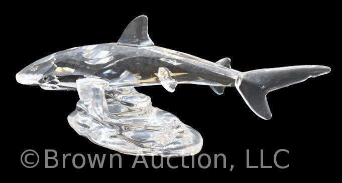 Swarovski Silver Crystal #7644 baby Shark, mib