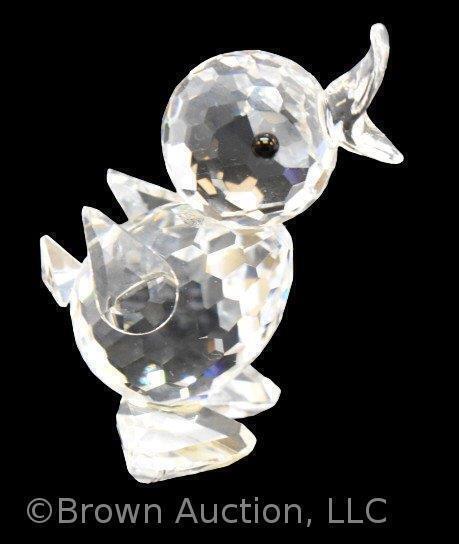 Swarovski Silver Crystal #7660 miniature Drake, mib