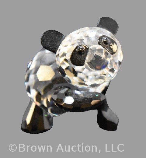 Swarovski Silver Crystal #7611 Mother panda, mib