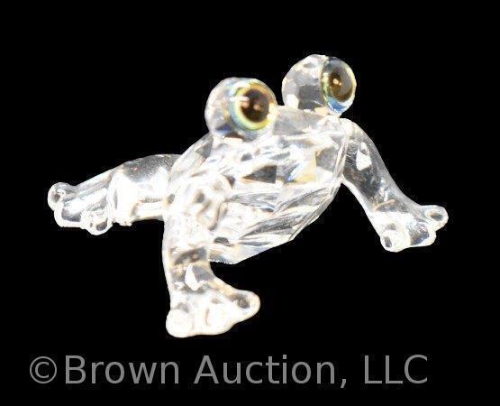 Swarovski Silver Crystal #7642 Baby frog, mib