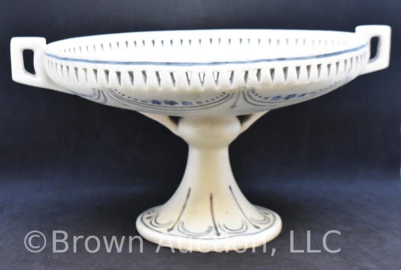 Weller Creamware 6" comport