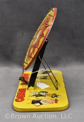 "Animal Bingo" No. 225 by Baldwin Mfg., 1950's tin litho, - 9