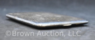 epns cigarette case Vintage silver cigarette case, Hallmark E.P.N.S