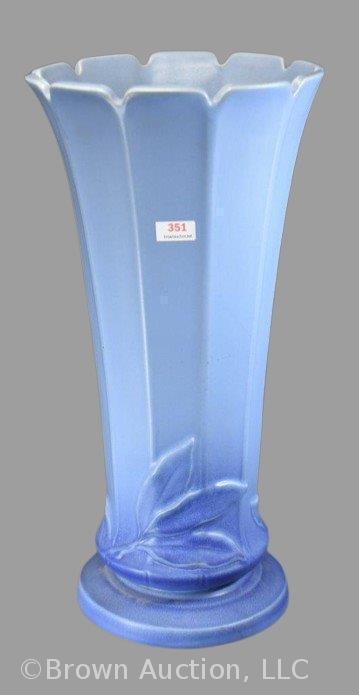 Weller Loru 15" vase, blue