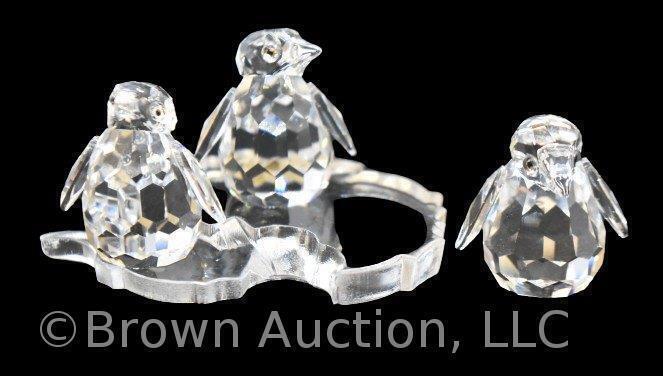 Swarovski Silver Crystal #7661 Baby Penguins, mib