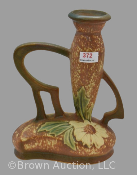 Roseville Dahlrose 77-7" bud vase