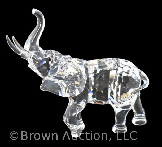 Swarovski Silver Crystal #7610 Mother Elephant, mib