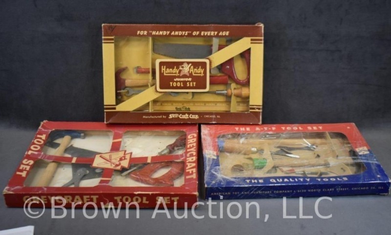 (3) Child's Tool Kits in original packaging