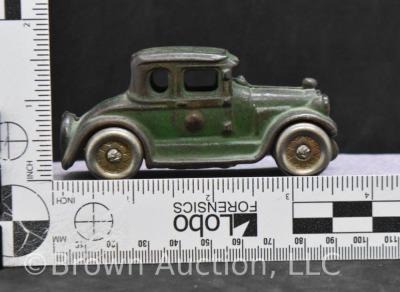 A.C. Williams Cast Iron green car, 3.5"l - 10